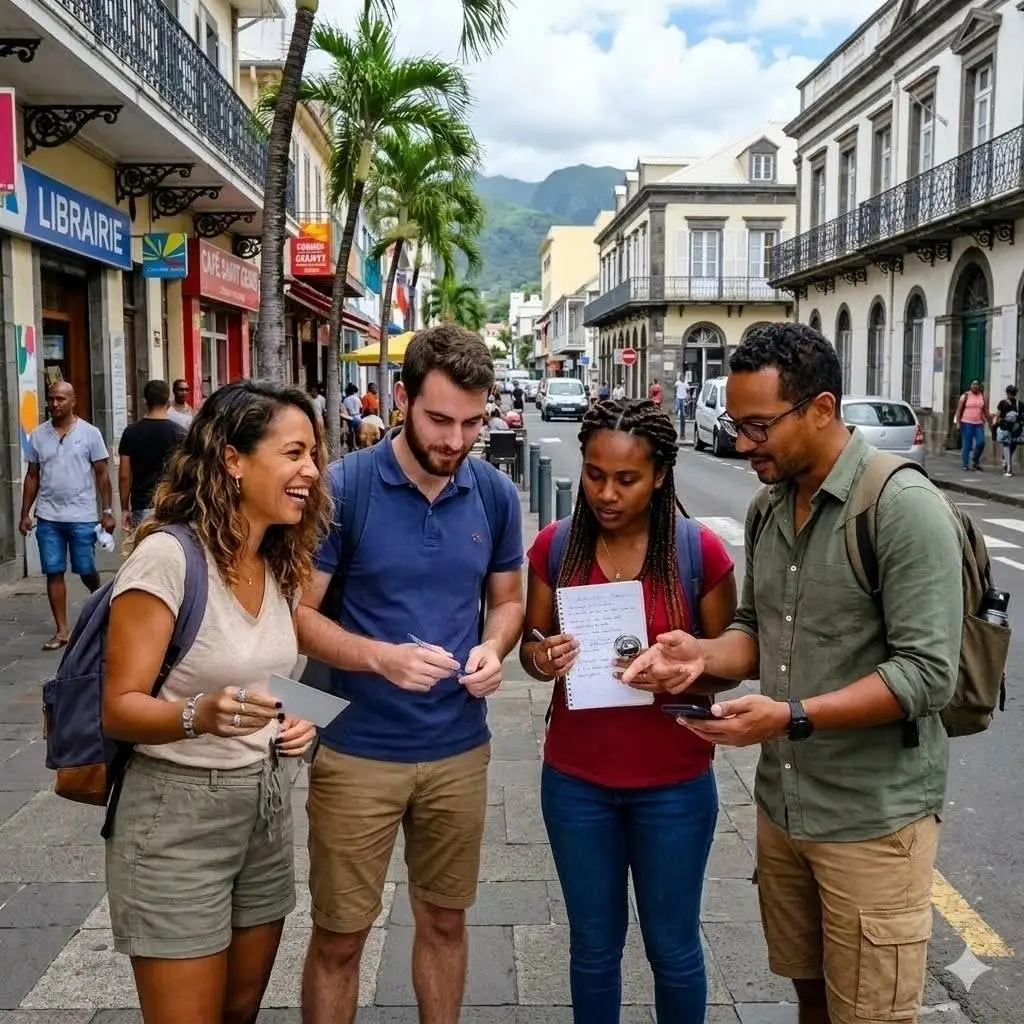 rallye urbain teambuilding La Réunion activité équipe