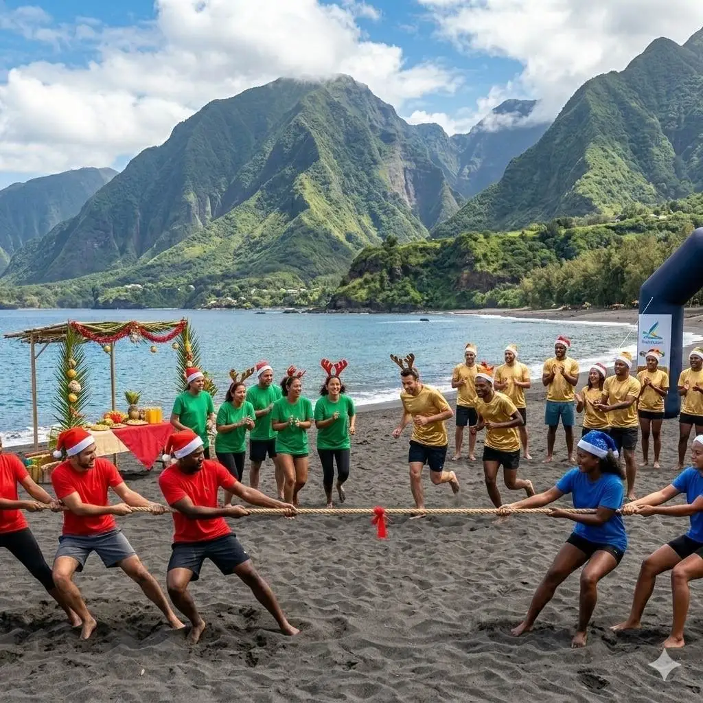 olympiades entreprise teambuilding La Réunion activité équipe